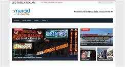Desktop Screenshot of muradreklam.com