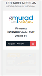 Mobile Screenshot of muradreklam.com